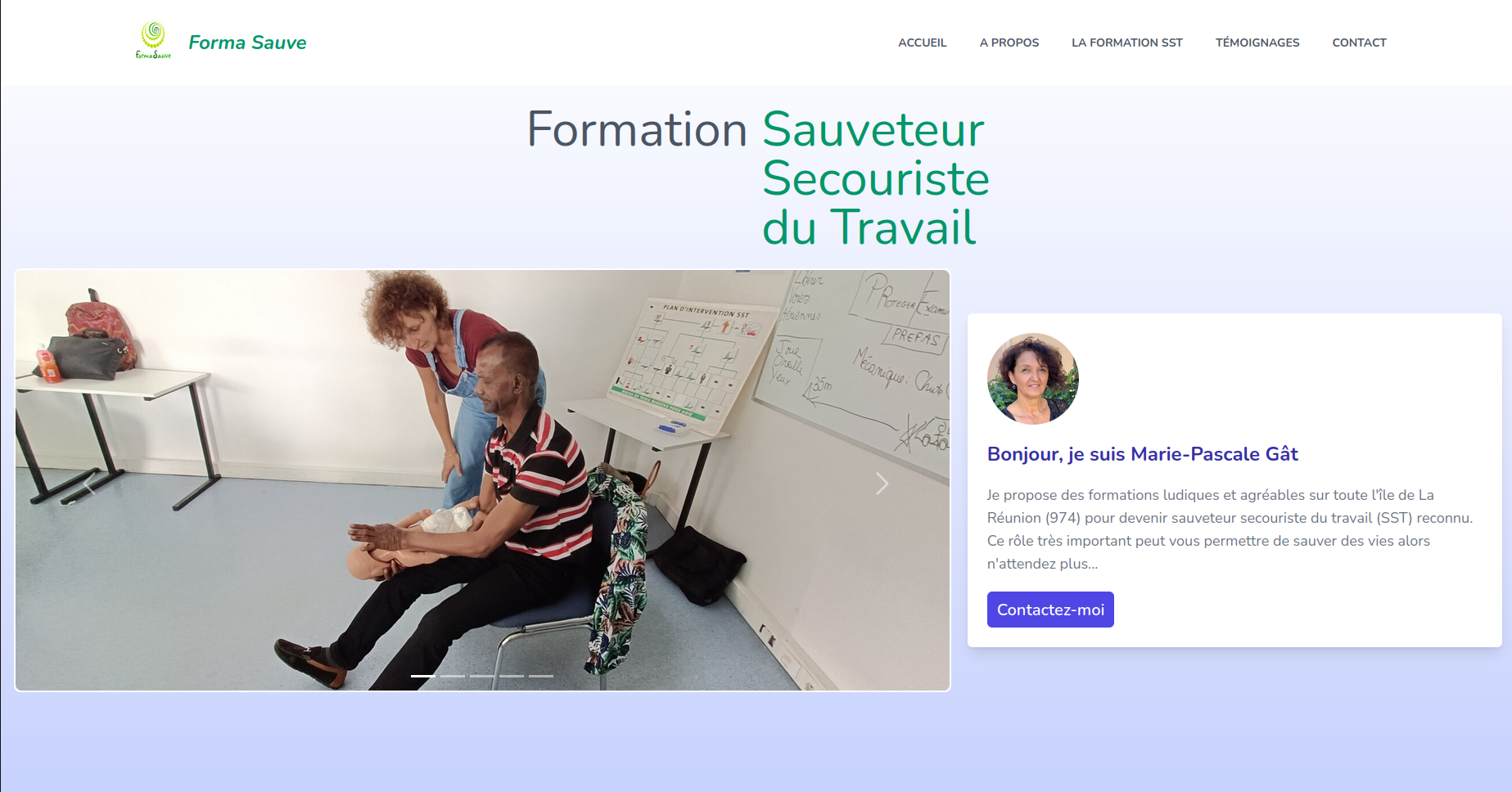 Preview du projet Forma Sauve